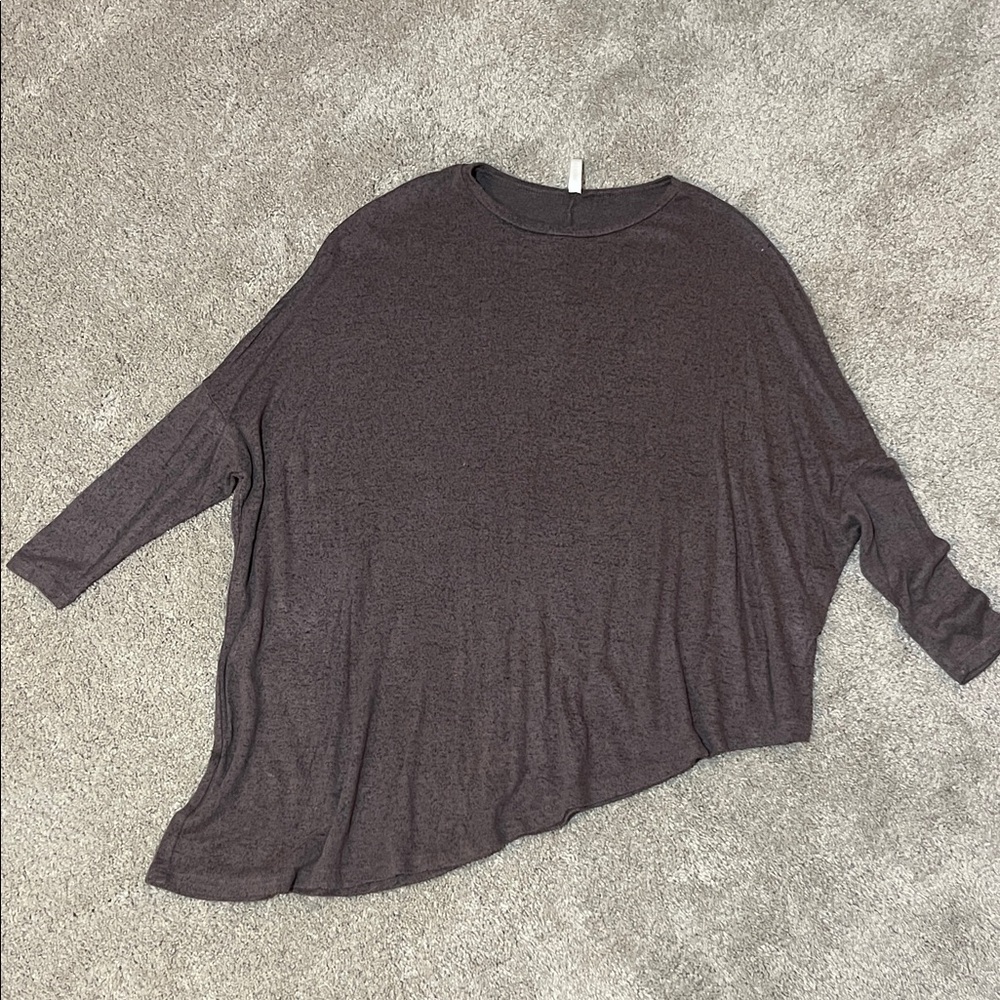 Emerald Textured Brown Top